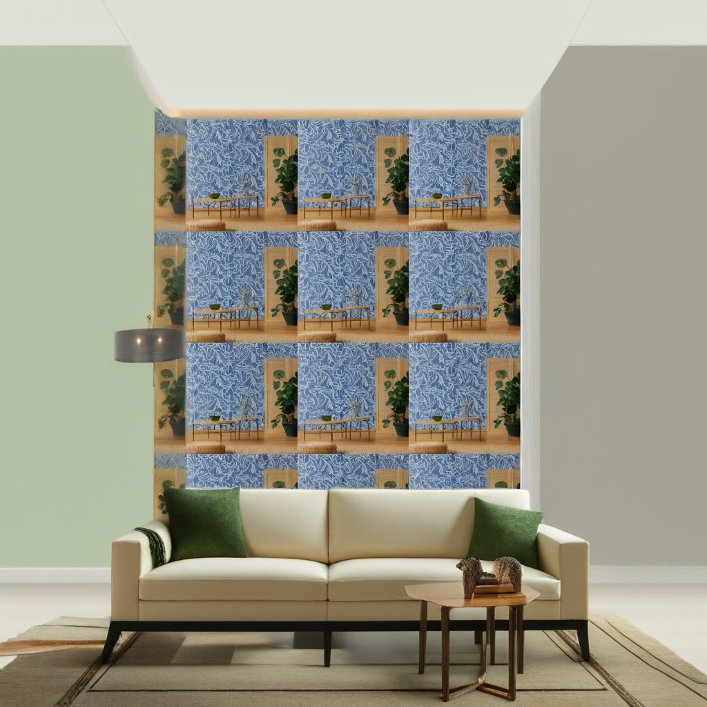 Room Setting - Selva de Mar 1992-8 Wallcovering