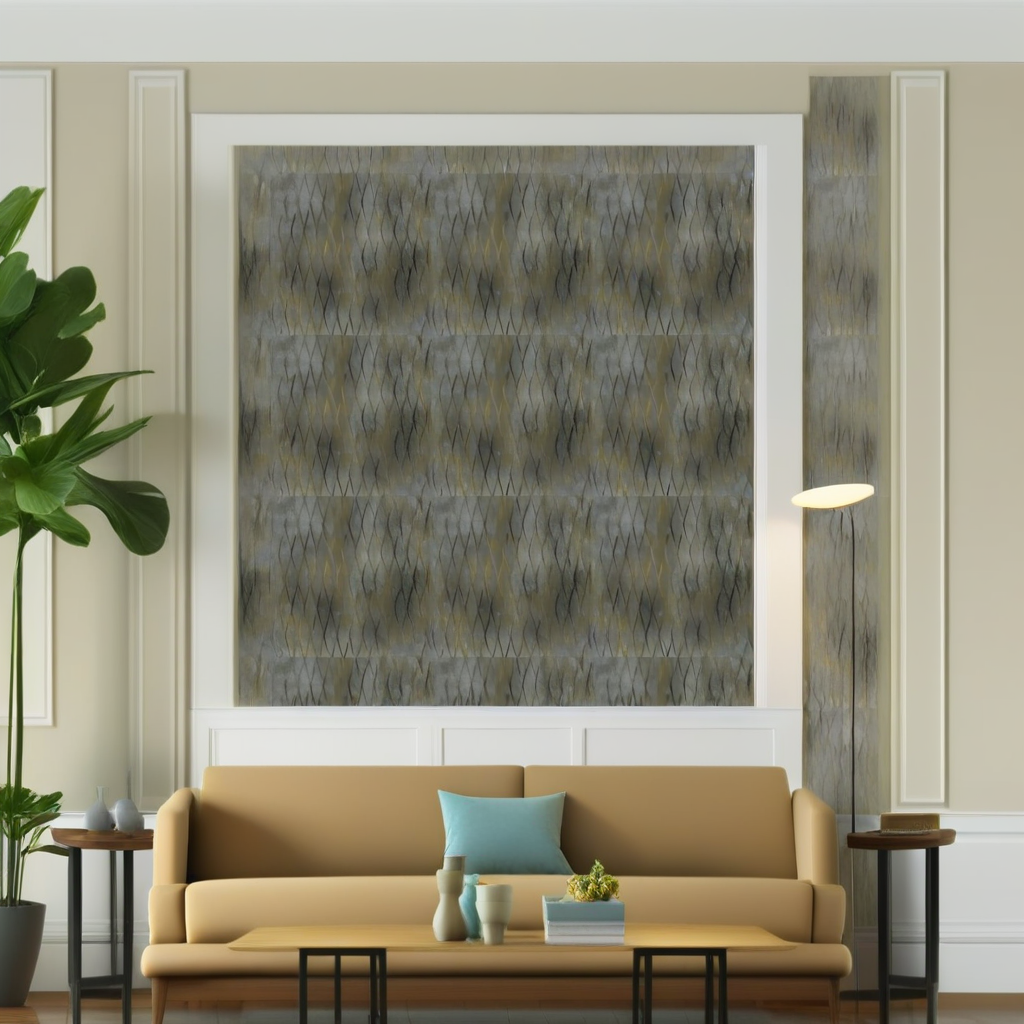 Room Setting - Poissons M2501-7 Wallcovering