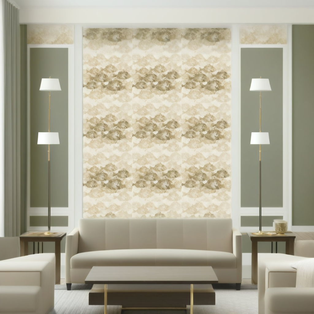 Room Setting - Poissons M2501-5 Wallcovering