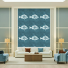 Room Setting - Poissons M2501-2 Wallcovering