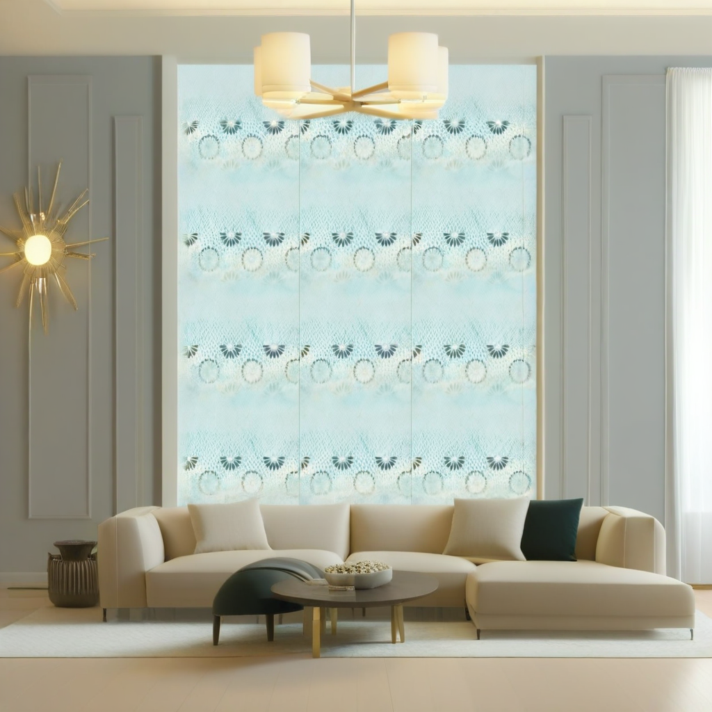 Room Setting - Tessello M2607-1 Wallcovering