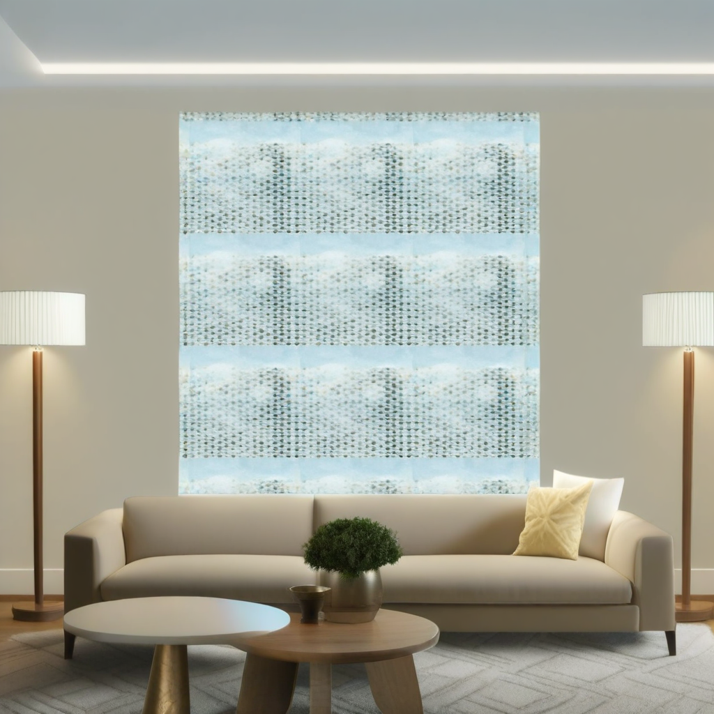 Room Setting - Tessello P2606-1 Wallcovering