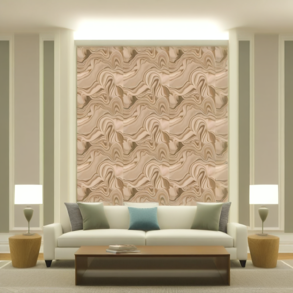 Room Setting - Marble M2915-4 Wallcovering