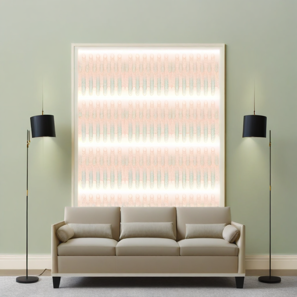 Room Setting - Circles M2914-1 Wallcovering