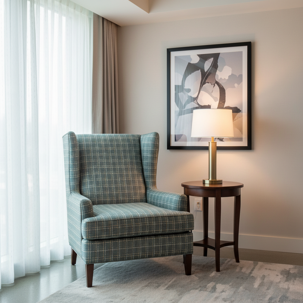 Stingray City - Clover Upholstered Chair | Architectural Fabrics