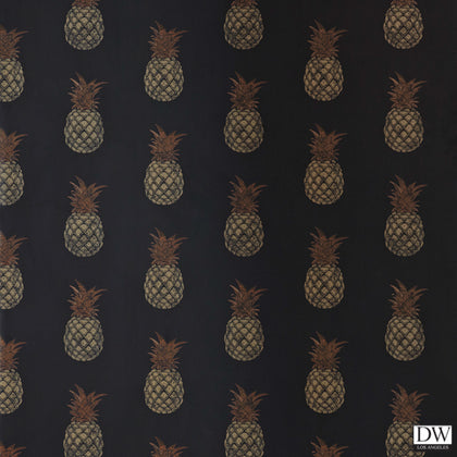 Pineapple - Wallcovering - Charcoal