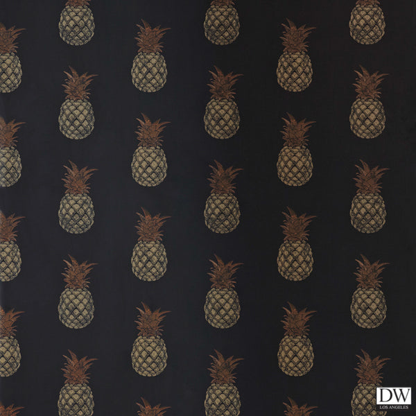 Pineapple - Wallcovering - Charcoal