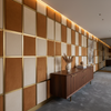 Ultrasuede Camel Upholstered Wall Panel | Ultrasuede Upholstery