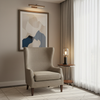 Amalfi - Stone Taupe Indoor/Outdoor Vinyl Upholstered Chair | Architectural Fabrics
