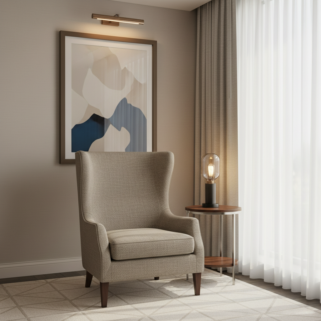 Amalfi - Stone Taupe Indoor/Outdoor Vinyl Upholstered Chair | Architectural Fabrics