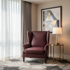 Baroque - Baroque Performance Vinyl Upholstered Chair | Architectural Fabrics