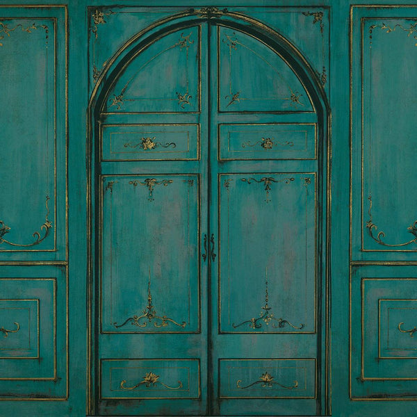 Lao Zi Blue Spirulina, Sample Vinyl Wallcoverings | Coordonné