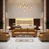 Tobago - Muddy Gold Upholstered Sofa | Architectural Fabrics