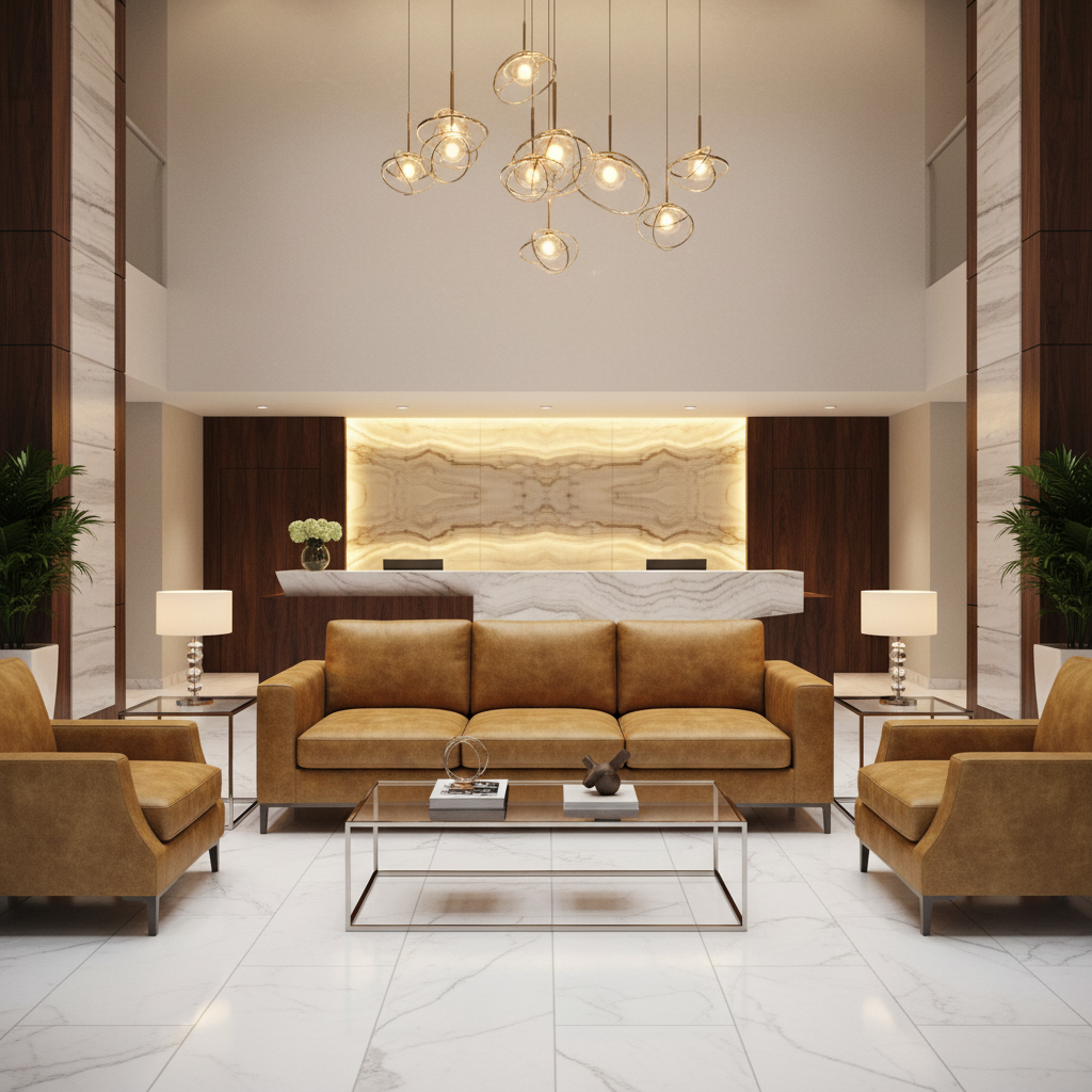 Tobago - Muddy Gold Upholstered Sofa | Architectural Fabrics