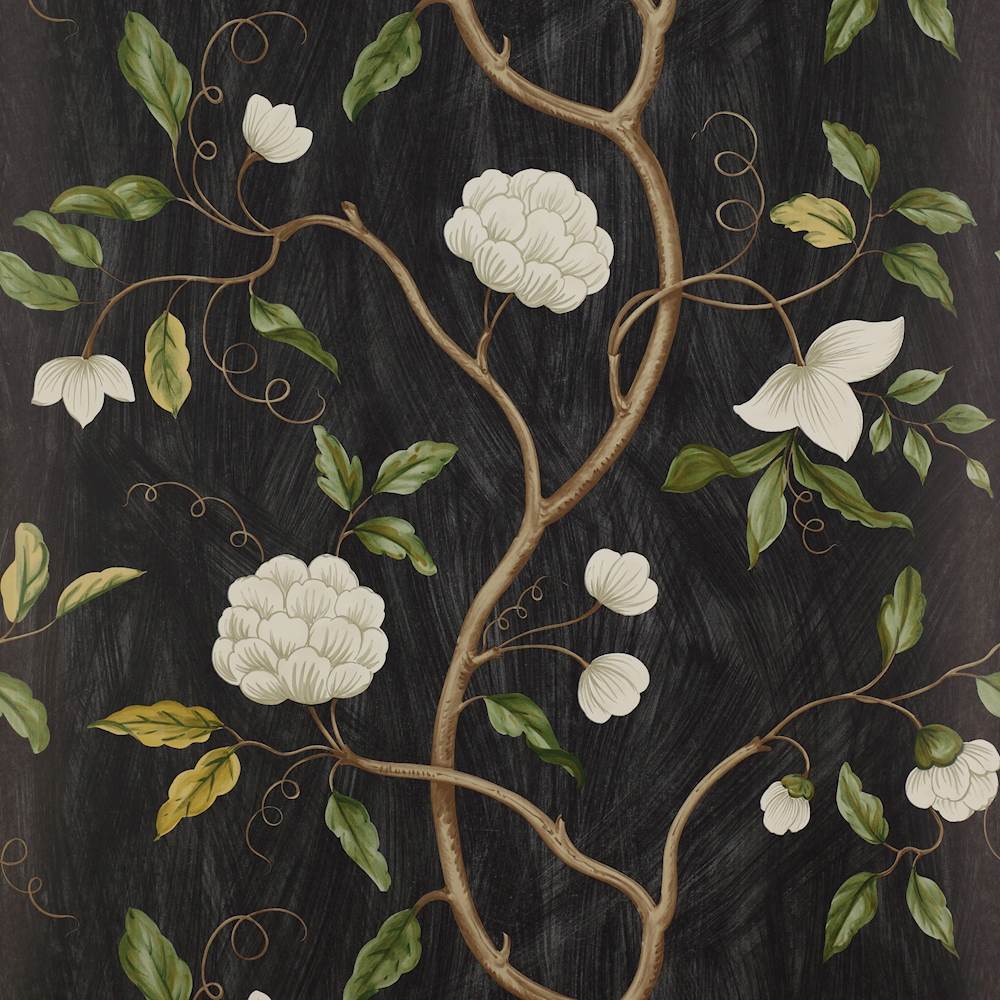 Snow Tree Wallpaper  | Colefax and Fowler
