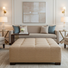 Azores - Azores Tekloom Performance Upholstered Ottoman | Architectural Fabrics