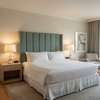 Fine Woven Texture Seafoam Green Upholstered Headboard | Architectural Fabrics