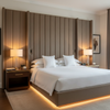 Peter Island - Bark Upholstered Headboard | Architectural Fabrics