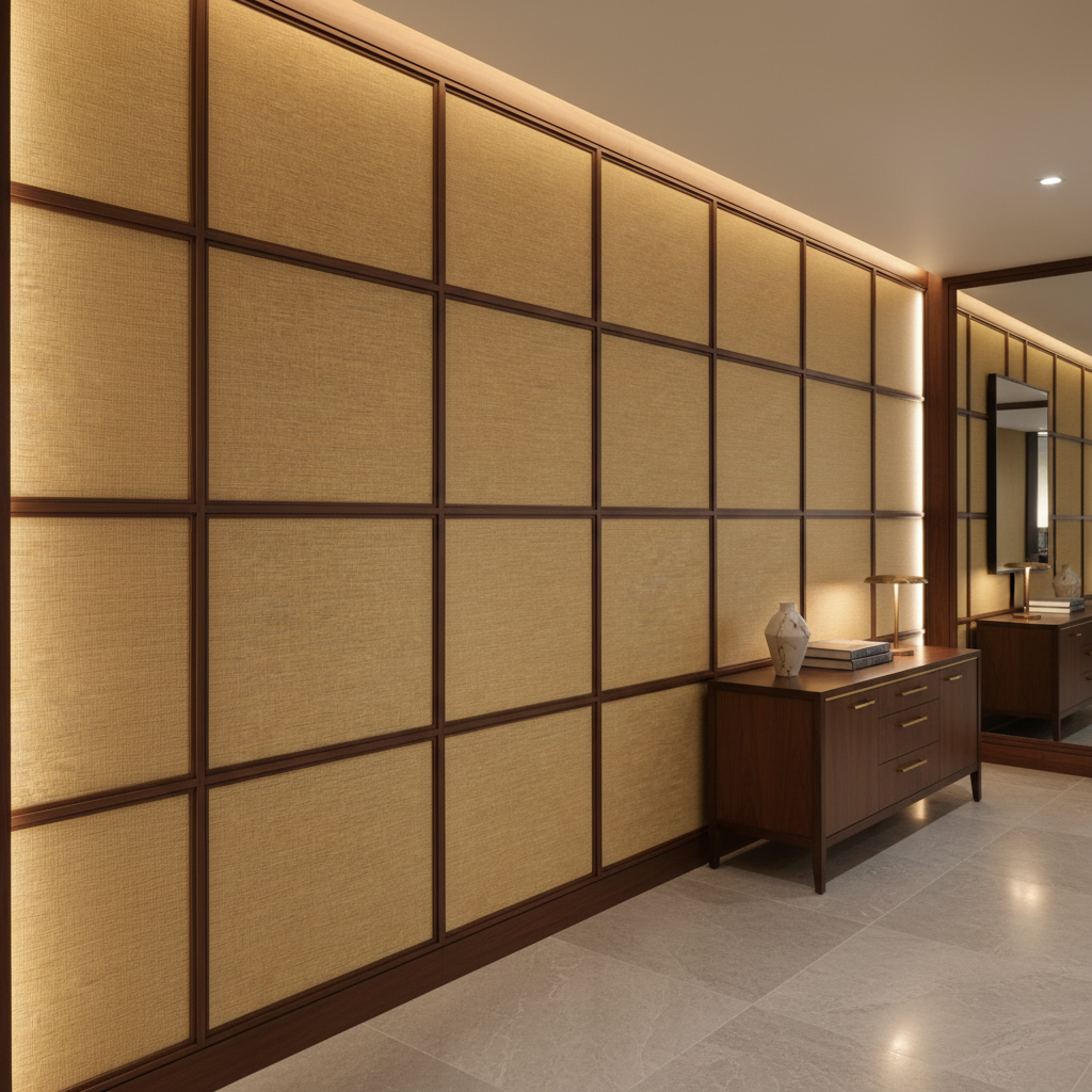 Tortola - Dew Upholstered Wall Panel | Architectural Fabrics