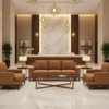 Peter Island - Saddle Upholstered Sofa | Architectural Fabrics