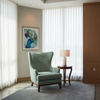 Aarden - Seafoam Silicone Hybrid Upholstered Chair | Architectural Fabrics