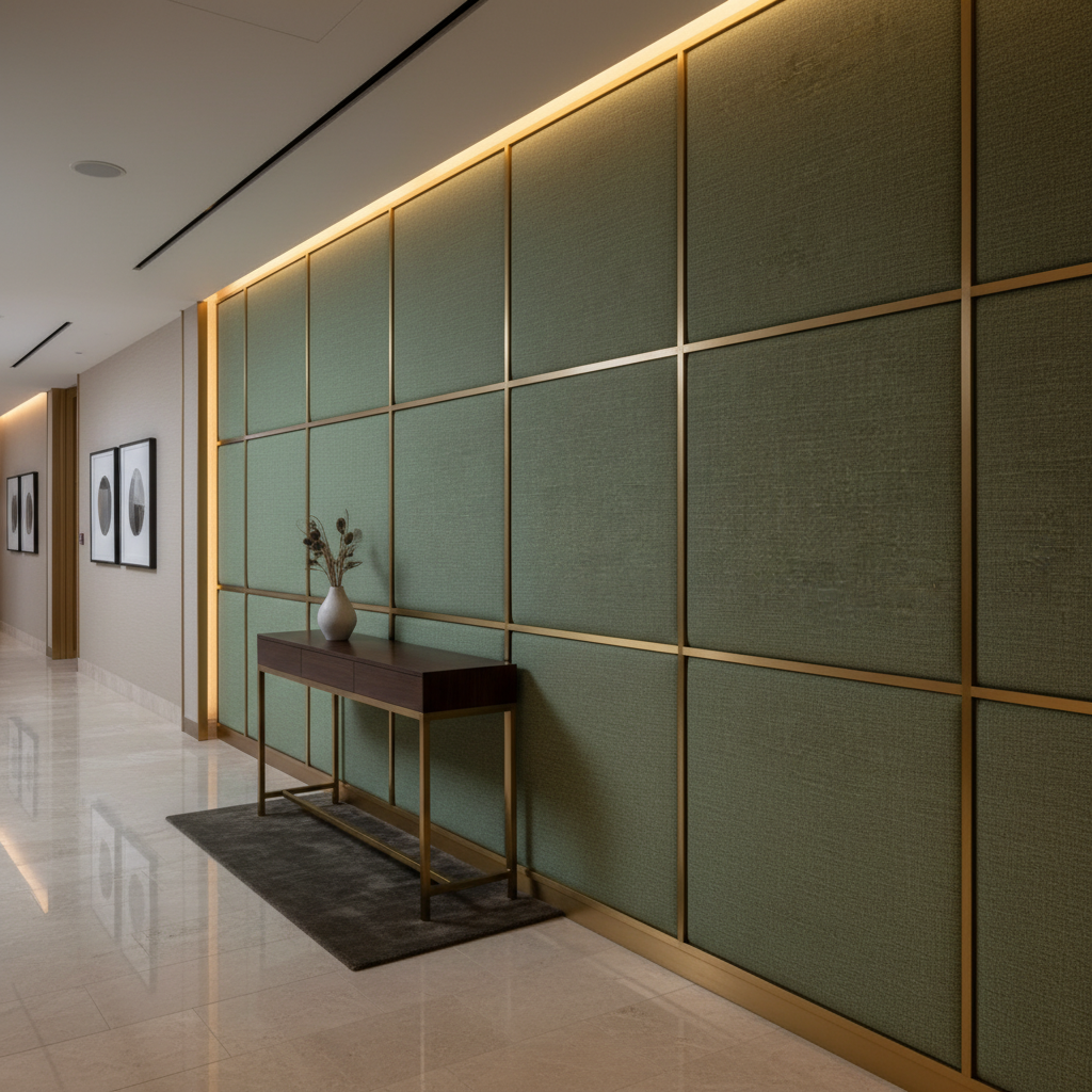 Rattan Bay - Resort Upholstered Wall Panel | Architectural Fabrics