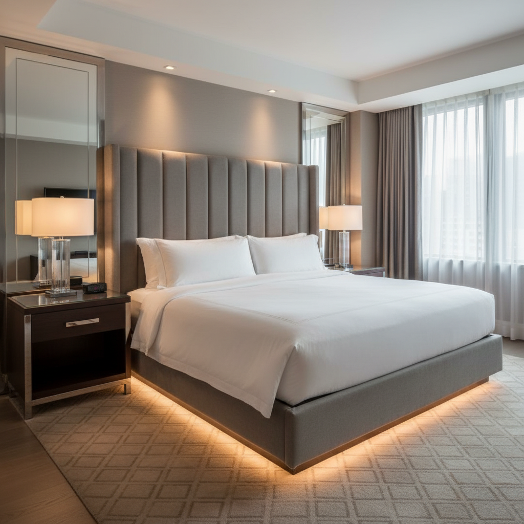 Marigot - Metal Upholstered Headboard | Architectural Fabrics