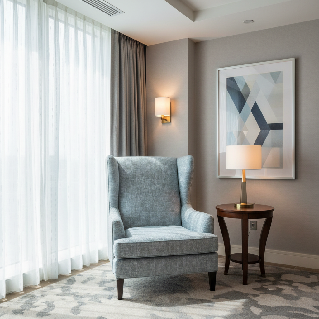 Tweed Bay - Patina Upholstered Chair | Architectural Fabrics