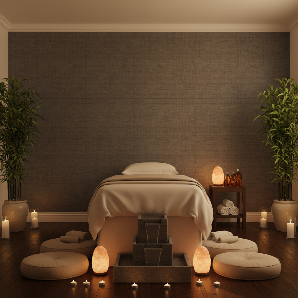 Barnard Type II Vinyl | Hollywood Wallcoverings - Healthcare Waiting Room commercial room setting