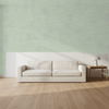 Nantucket Grasscloth Powder Blue Wallcovering | Phillipe Romano room setting