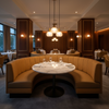 Peter Island - Elm Upholstered Banquette | Architectural Fabrics