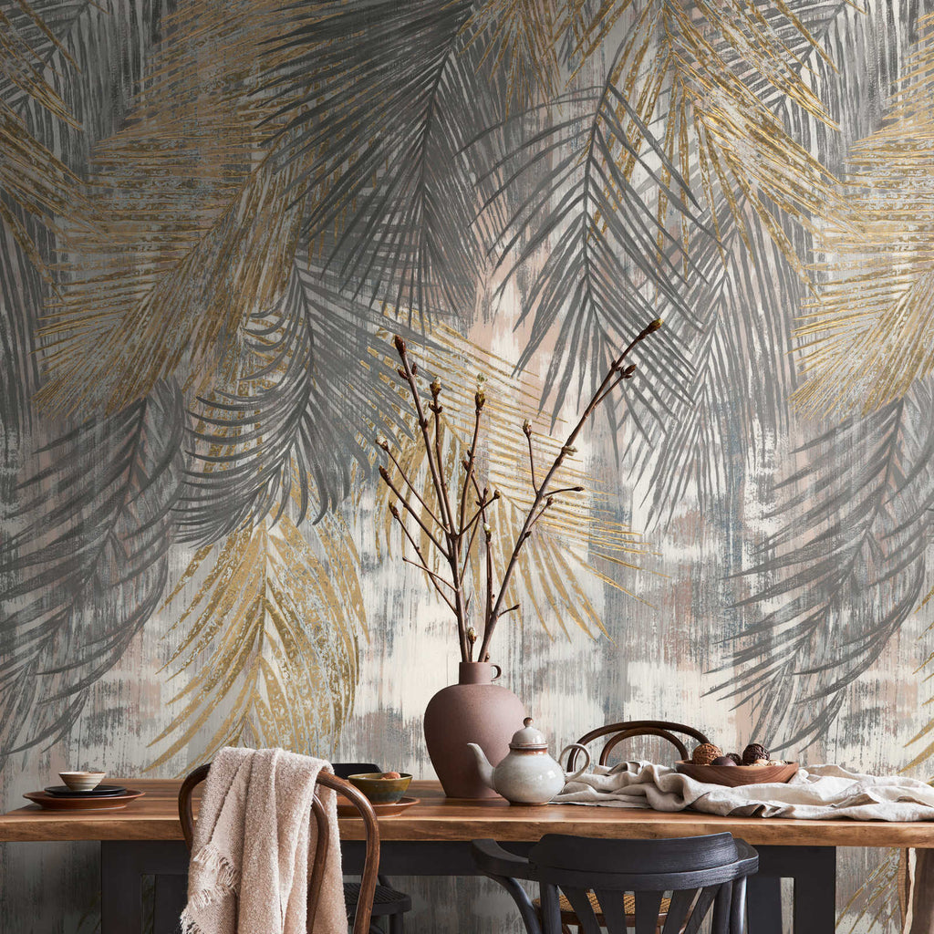 Livingwalls Design Panel the Wall 2 Gray Wallcovering | AS Creation