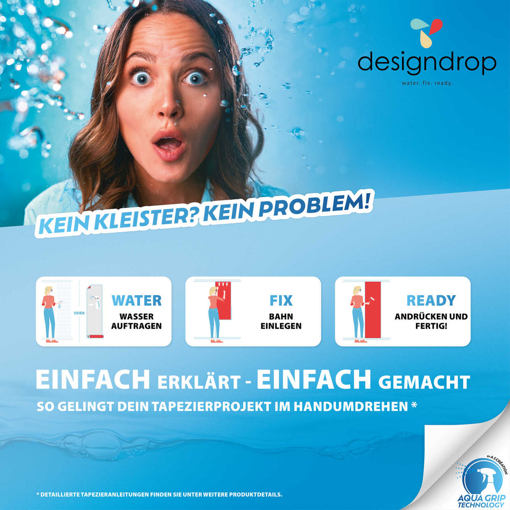 Designdrop Beige Wallcovering | AS Creation