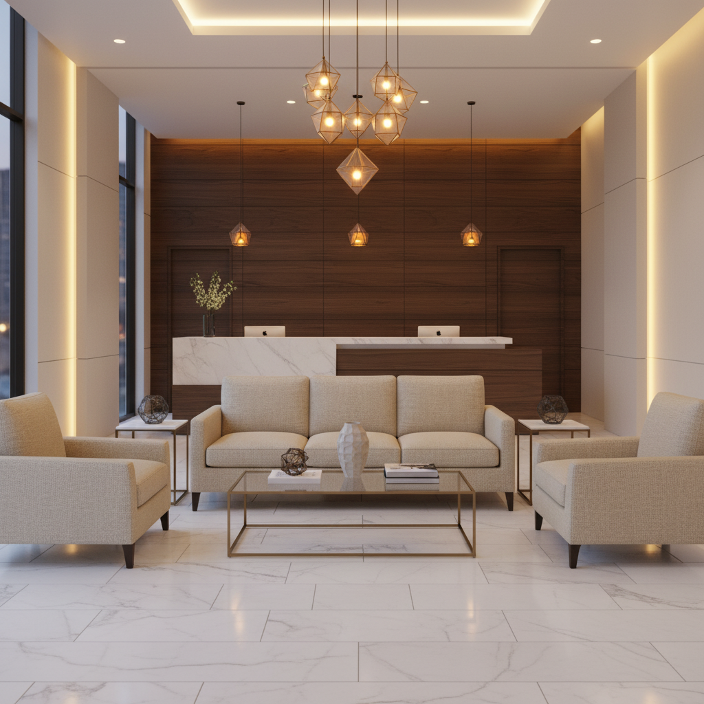 Maya Riviera - Champagne Upholstered Sofa | Architectural Fabrics