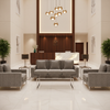 Rainbow Reef - Storm Upholstered Sofa | Architectural Fabrics