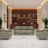 Smooth Pebble Grain Dusty Sage Upholstered Sofa | Architectural Fabrics