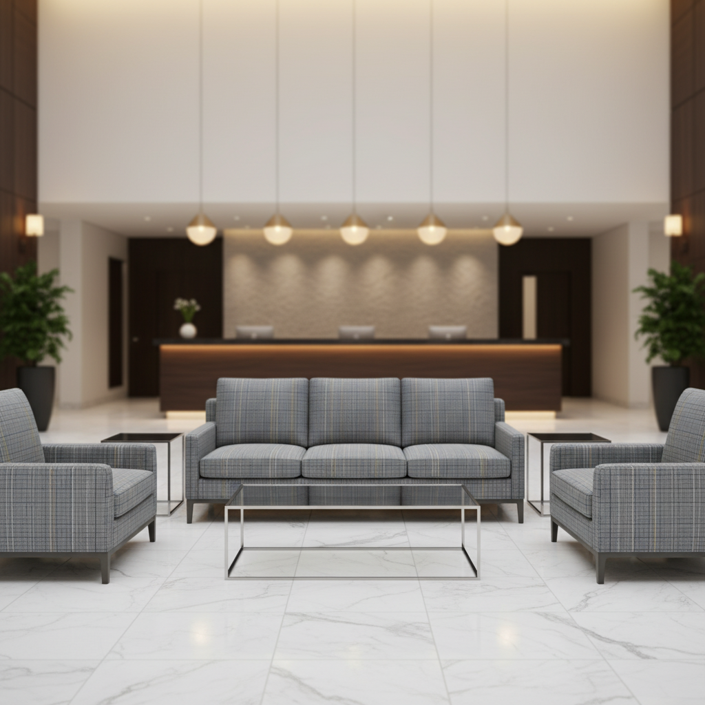 Stingray City - Tint Upholstered Sofa | Architectural Fabrics