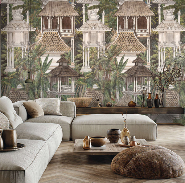 Livingwalls Design Panel Hot Spots Green Wallcovering | AS Creation
