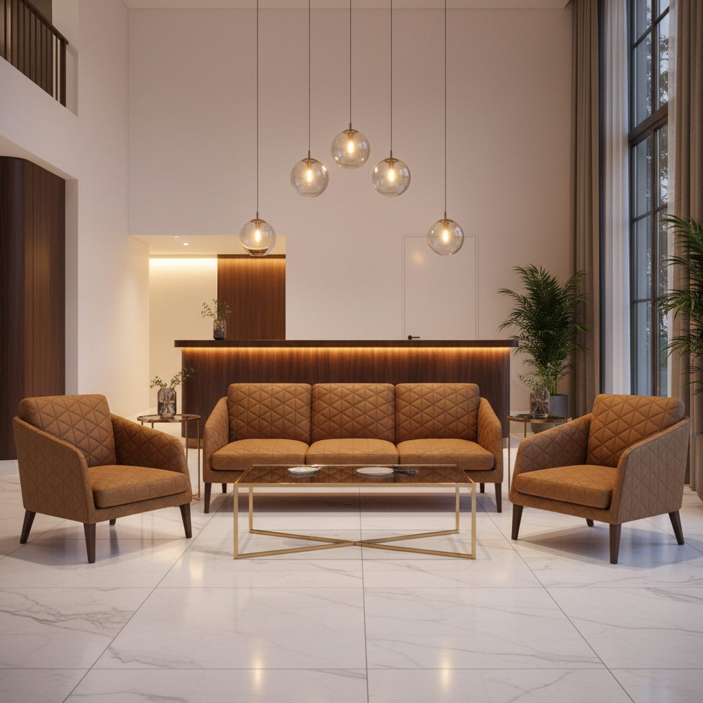 Tres Palmas - Elk Upholstered Sofa | Architectural Fabrics