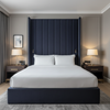 Soper Hole - Lapis Upholstered Headboard | Architectural Fabrics