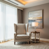 Rattan Bay - Desert Upholstered Chair | Architectural Fabrics