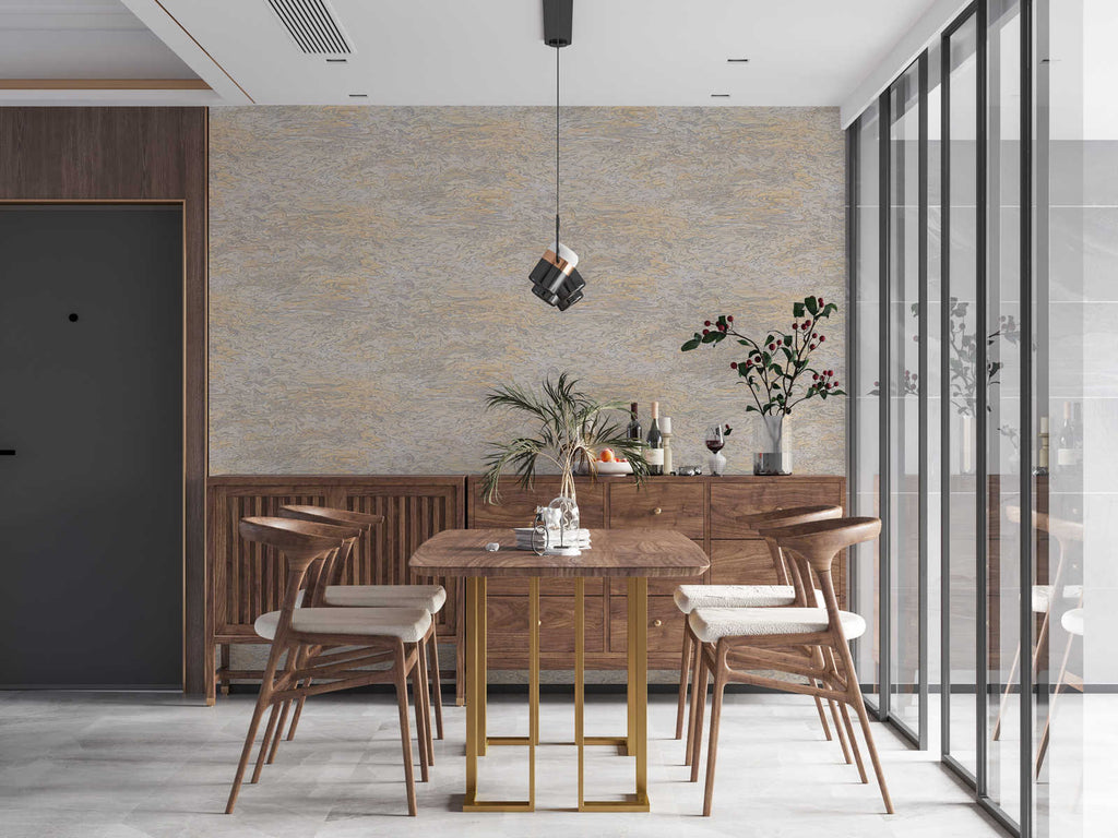 My Home My Spa Light Gray Wallcovering | AS Creation