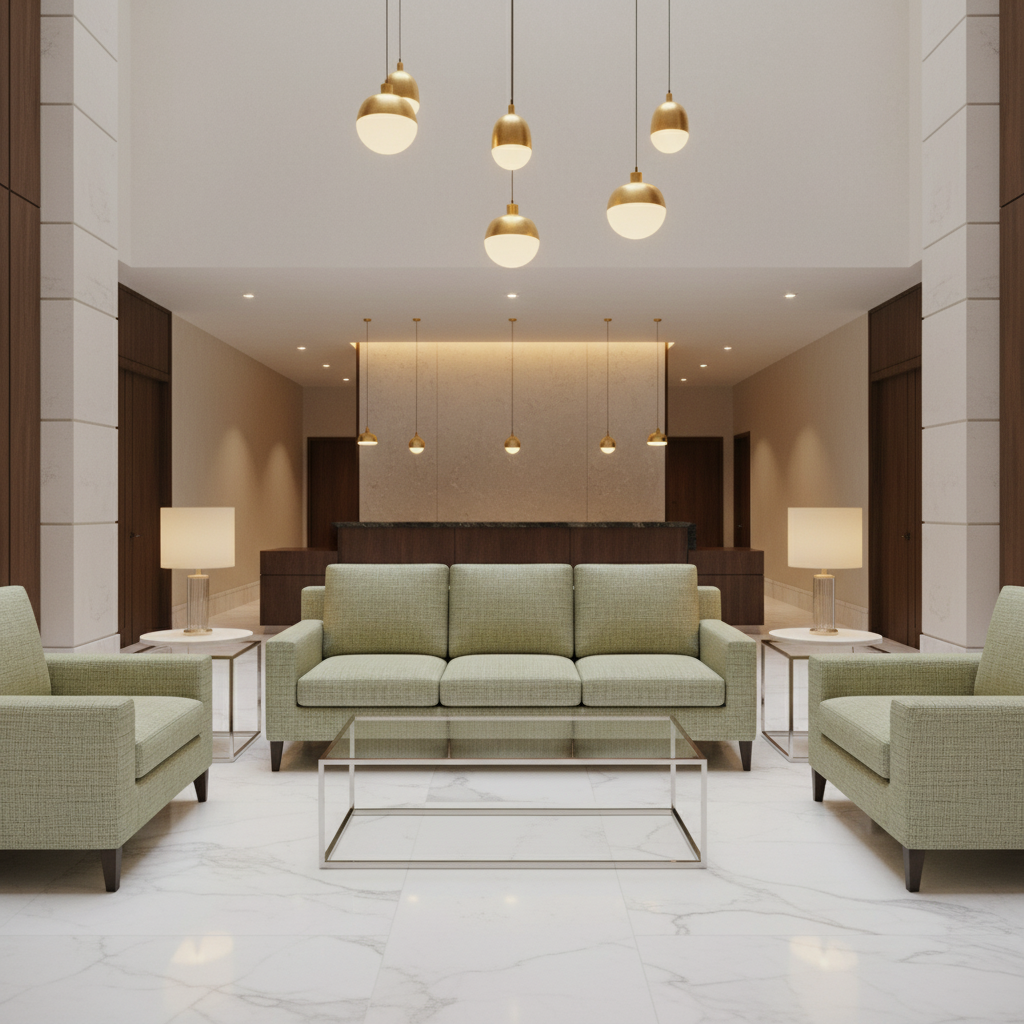 Manchioneel - Spring Upholstered Sofa | Architectural Fabrics