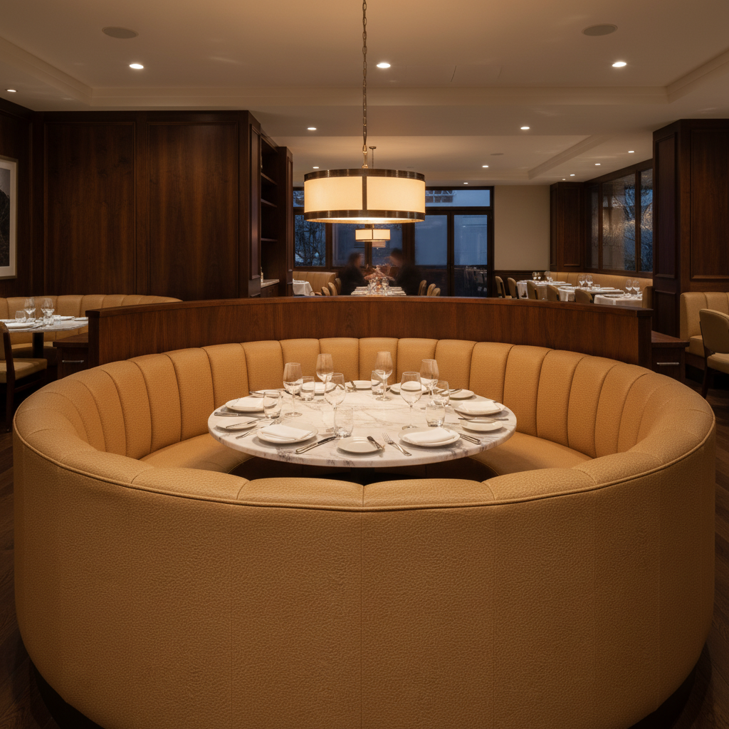 Trunk Bay - Ranch Upholstered Banquette | Architectural Fabrics
