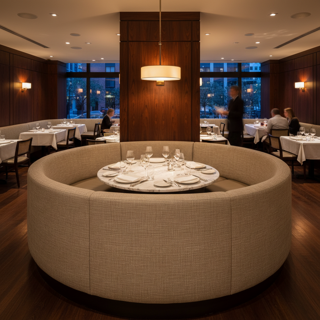Rincon - Feather Upholstered Banquette | Architectural Fabrics