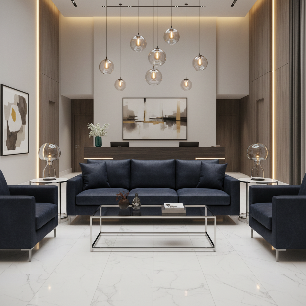 Kralendijk - Neptune Upholstered Sofa | Architectural Fabrics