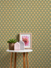 Retro Chic Green Wallcovering | AS Creation