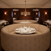 Axis - Axis Etched Polyurethane Upholstered Banquette | Architectural Fabrics