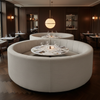 Peter Island - Moonstone Upholstered Banquette | Architectural Fabrics