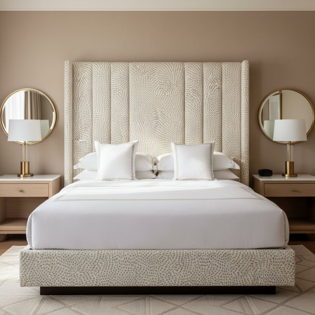 Aster - Aster Layered Polyurethane Upholstered Headboard | Architectural Fabrics